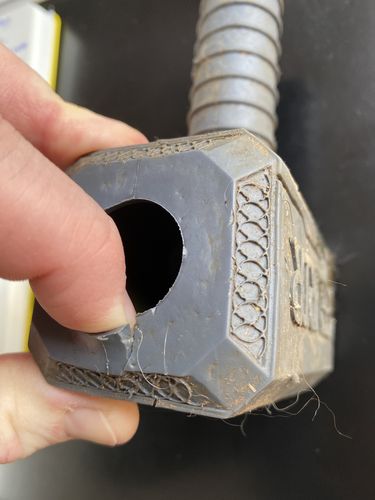 Customer photo review of The Fenrir Hammer