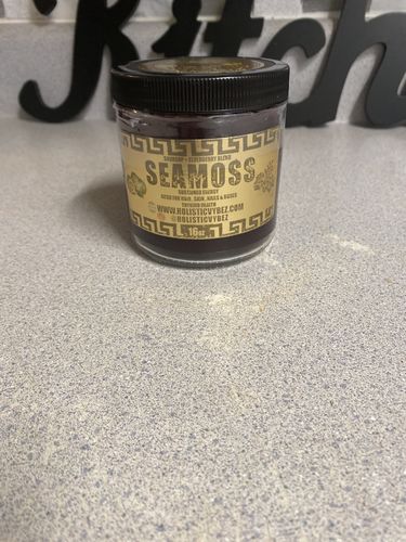 Customer photo review of Elderberry and Soursop Infused Sea Moss Gel