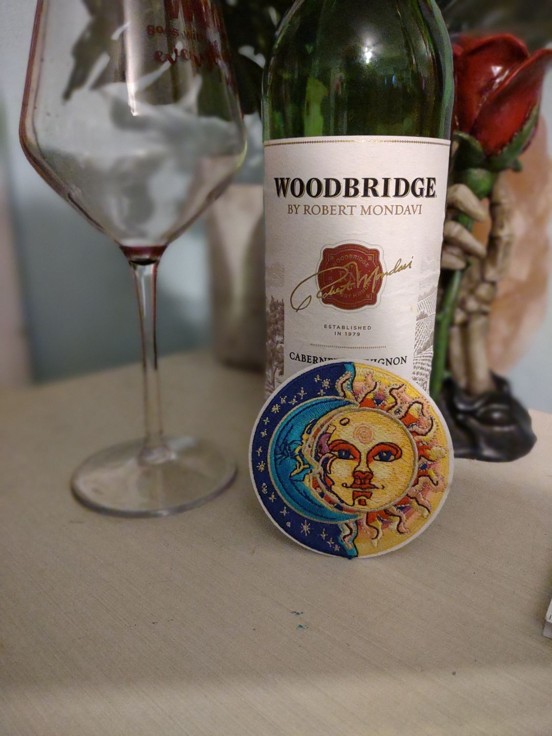 Customer photo review of Sun, Moon and Stars Patch