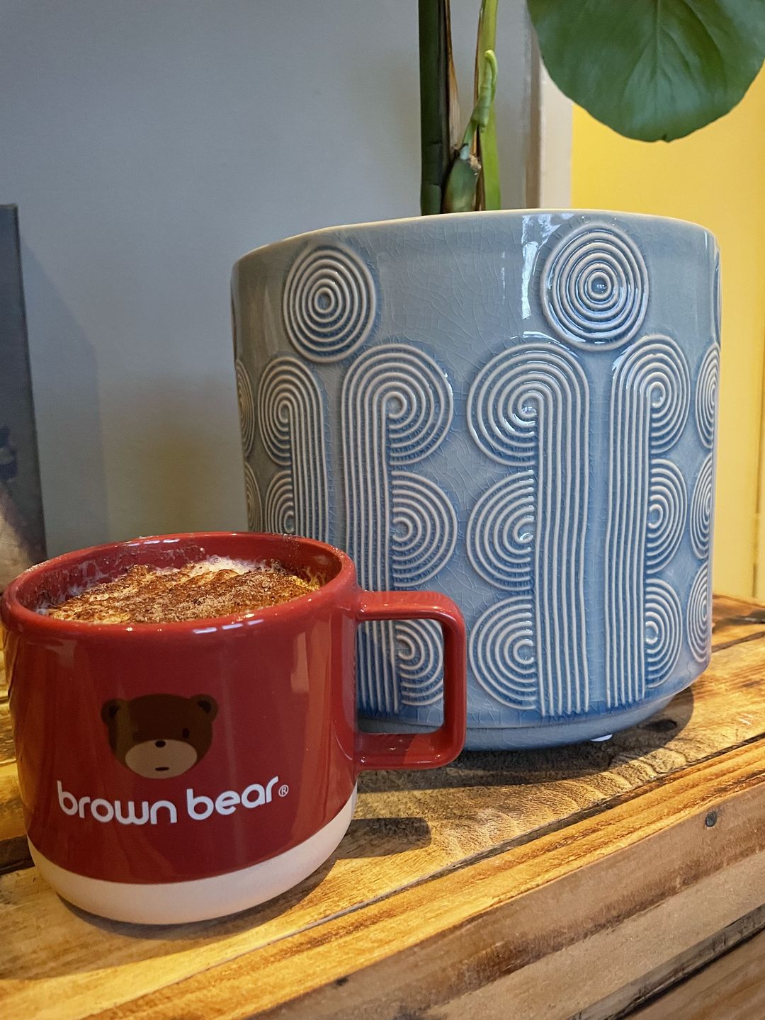 Customer photo review of Brown Bear Cub Espresso Coffee, Strength 4, Medium Dark Roast