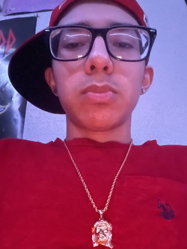 Customer photo review of 3mm Gold Rope Chain for Necklaces