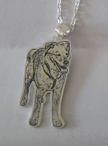 Customer photo review of LOANYA animal de compagnie personnel comme collier ou pendentif