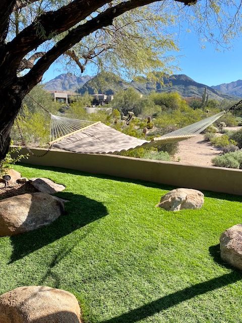 Customer photo review of Original Large Plush Pillowtop Hammock