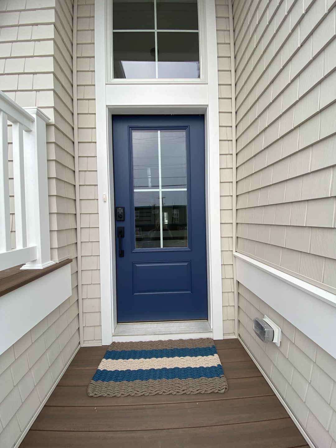 Customer photo review of Rope Doormat - Kiawah Shoreline Stripe