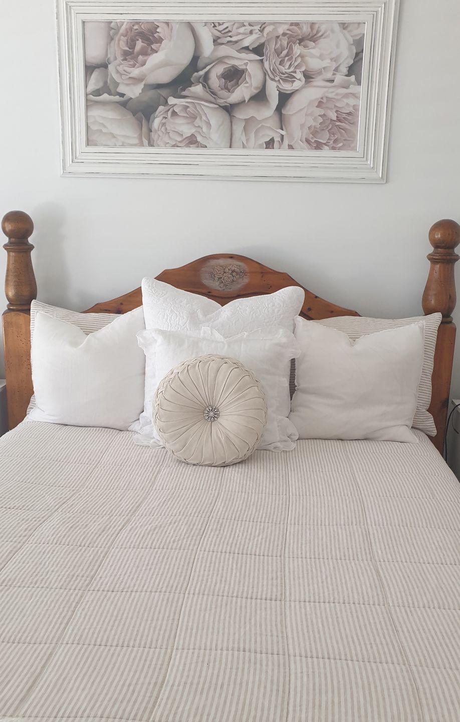 Customer photo review of French Linen Standard Pillowcase