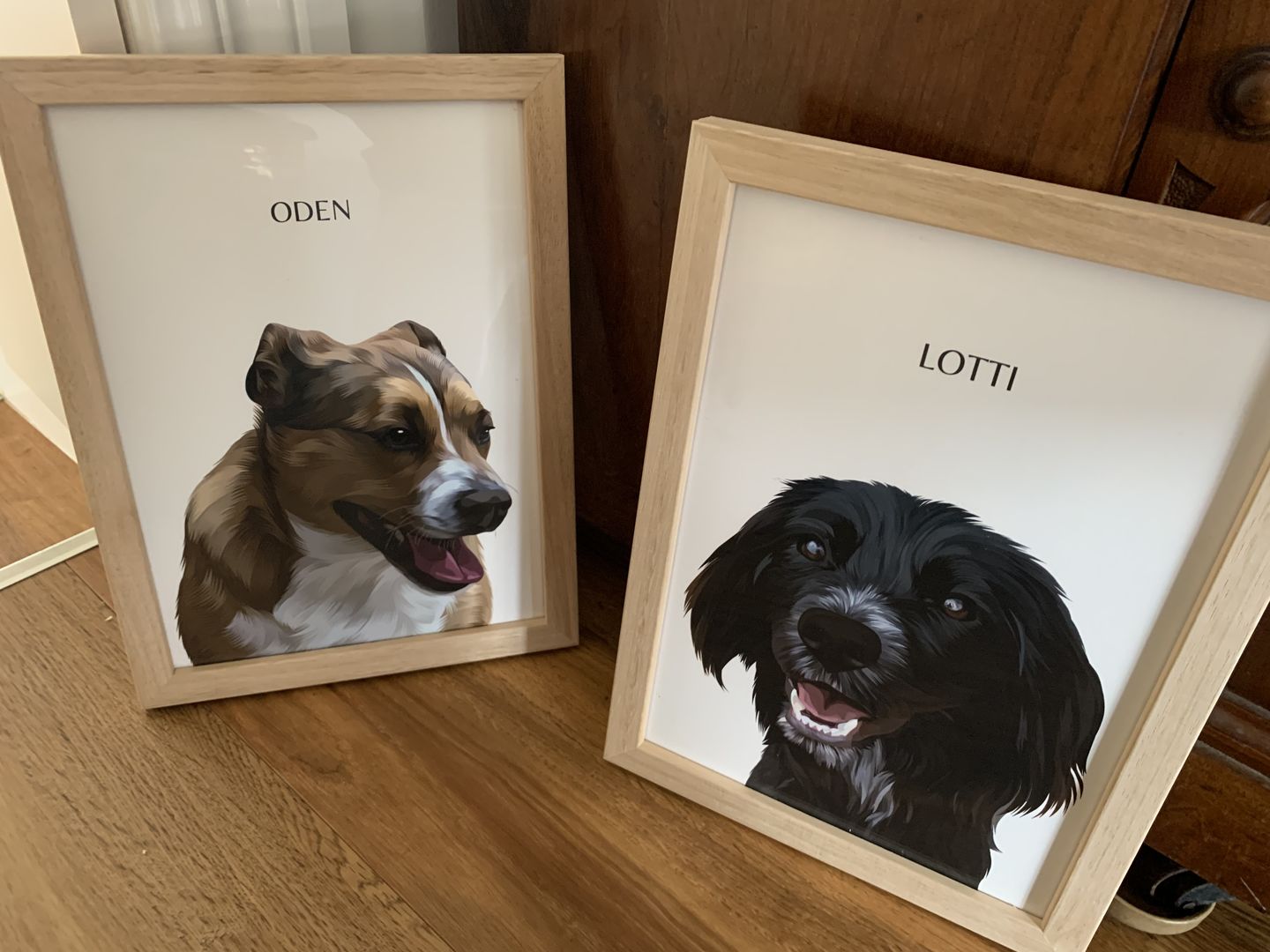 Customer photo review of Custom Pet Portrait (Digital Copy)