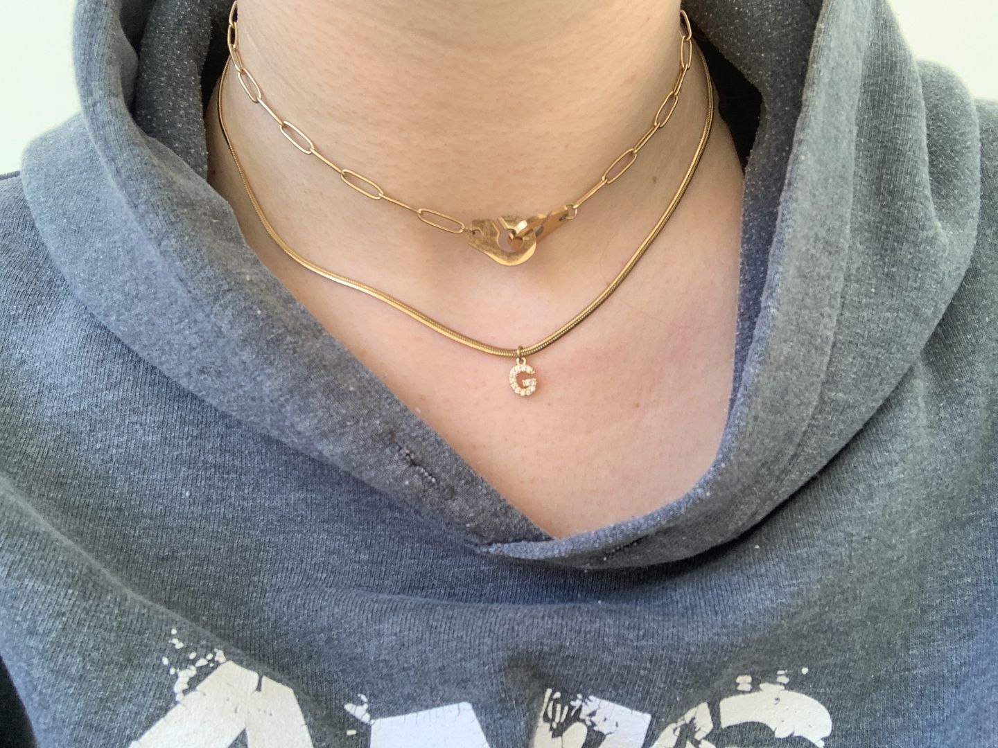 Customer photo review of Mini initial chain