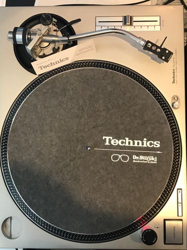 Customer photo review of PREORDER Dr. Suzuki x Technics 12" Skratch Slipmat + Slipsheet Pair (Ships Week of 12/20)