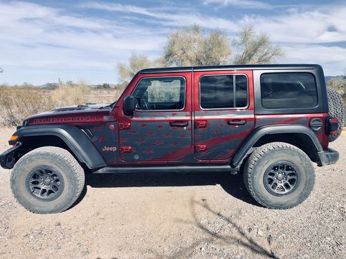 Customer photo review of MEK Removable Trail Armor: JLU