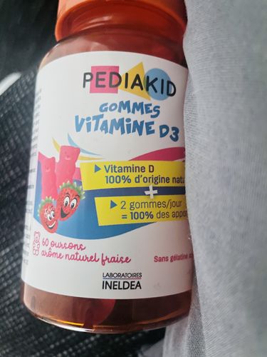 Customer photo review of GOMMES VITAMINE D3 PEDIAKID