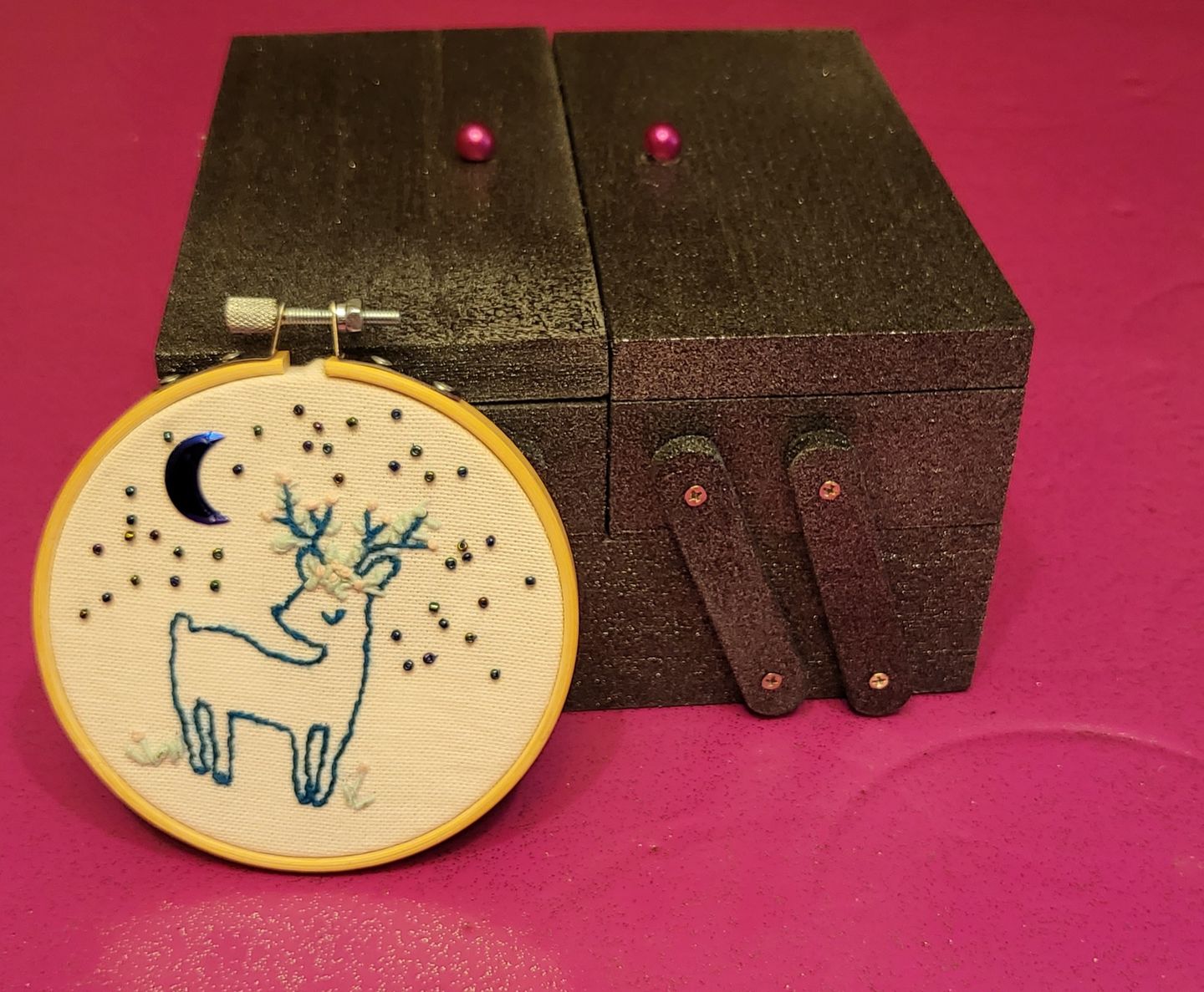 Customer photo review of Kit Broderie Petite Biche