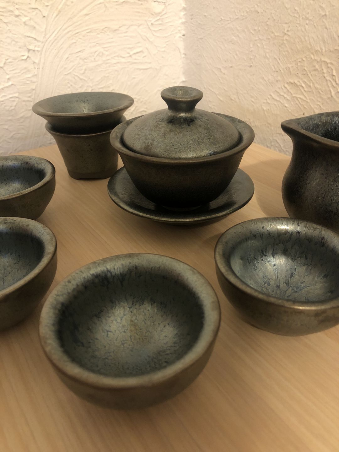 Customer photo review of Glacier Tea Set
