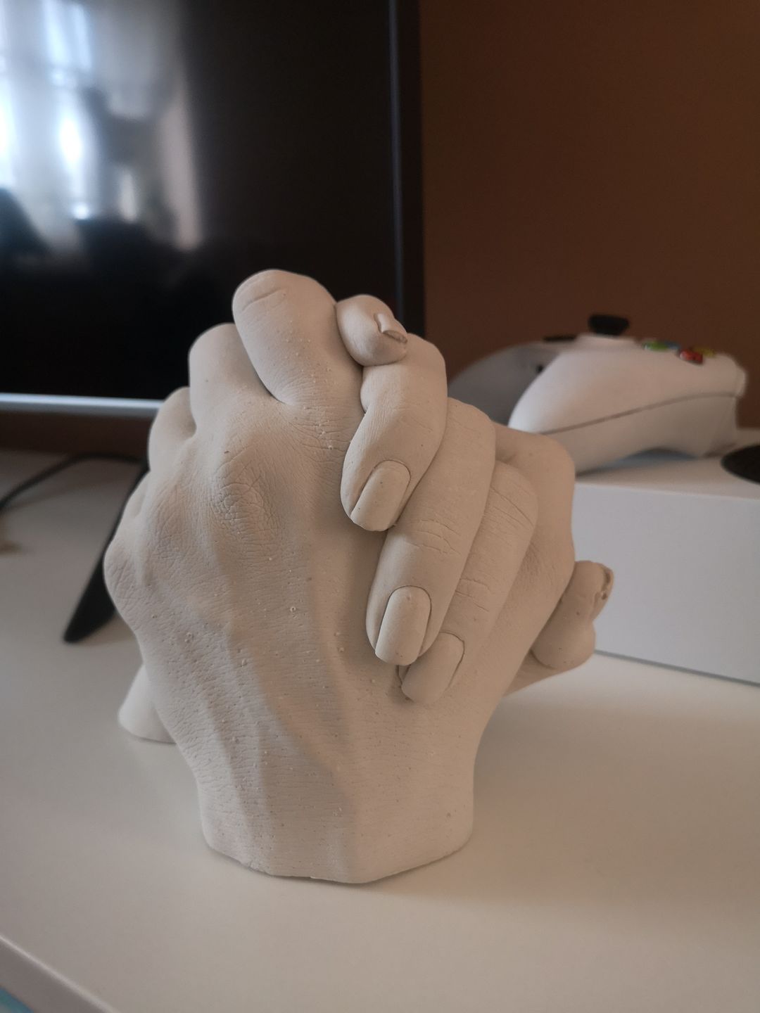 Customer photo review of Zestaw do odlewu dłoni | Para