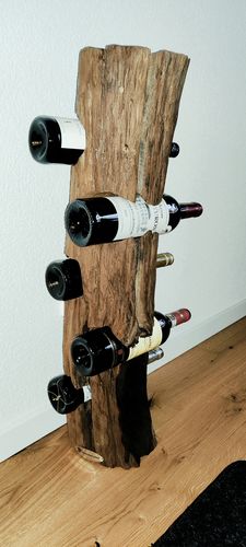 Customer photo review of KENYON Weinregal Weinständer 5 Flaschen