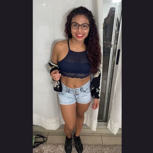 Customer photo review of Bralette Marietta Azul