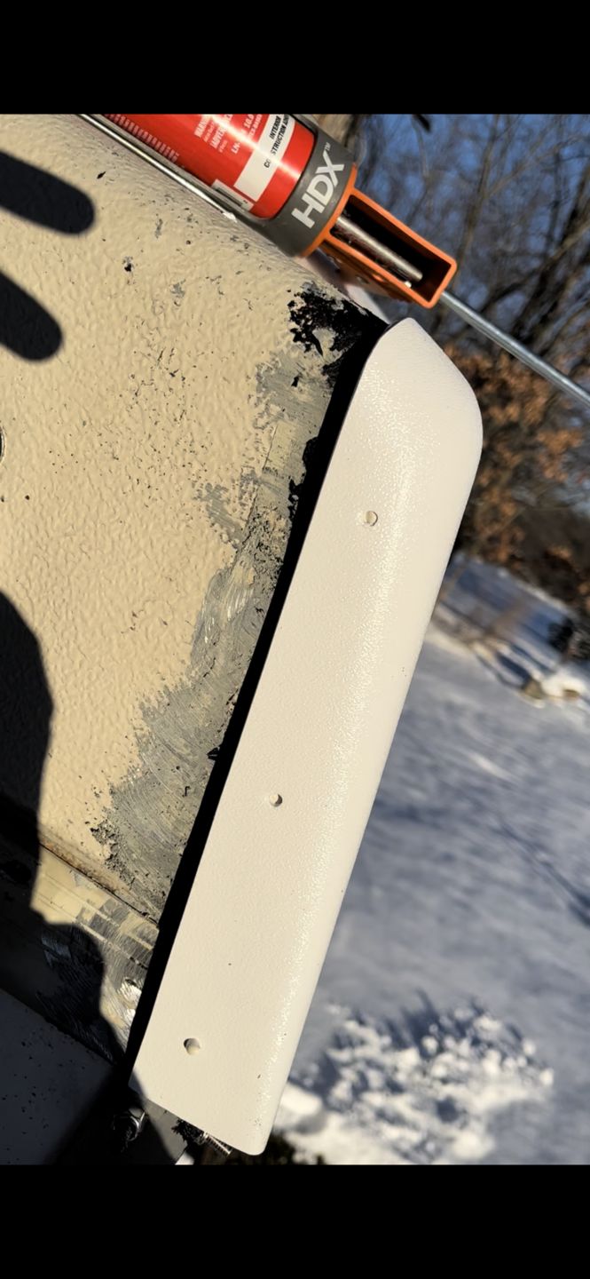 Customer photo review of Roof Corner Cap 4 Pack