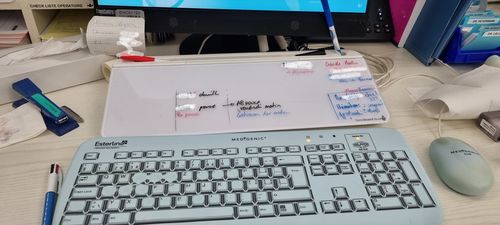 Customer photo review of DeskBoard Buddy™ (3 Pack)