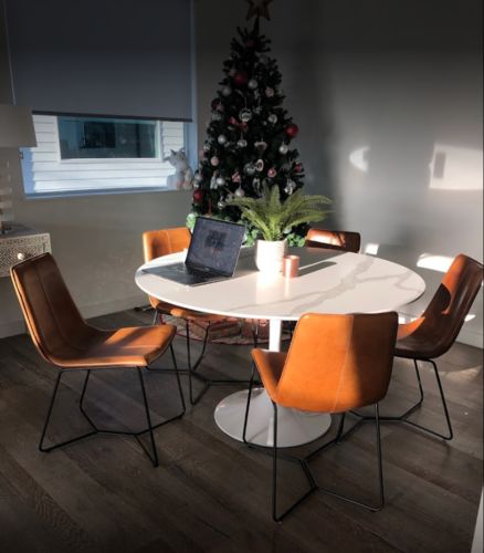 Customer photo review of Tulip Table – Round