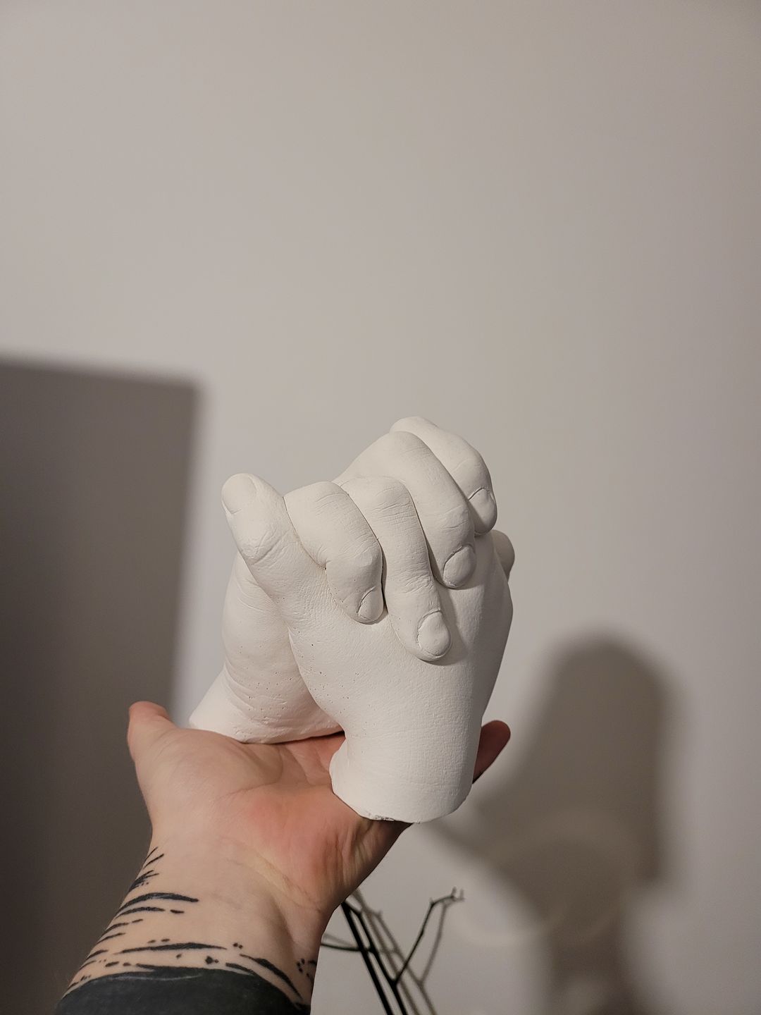 Customer photo review of Zestaw do odlewu dłoni | Para