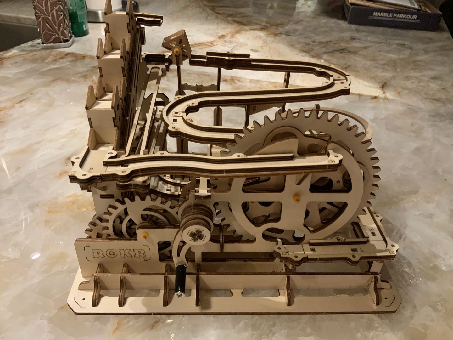 Customer photo review of OUR BESTSELLER: Marble Run - Roller Coaster