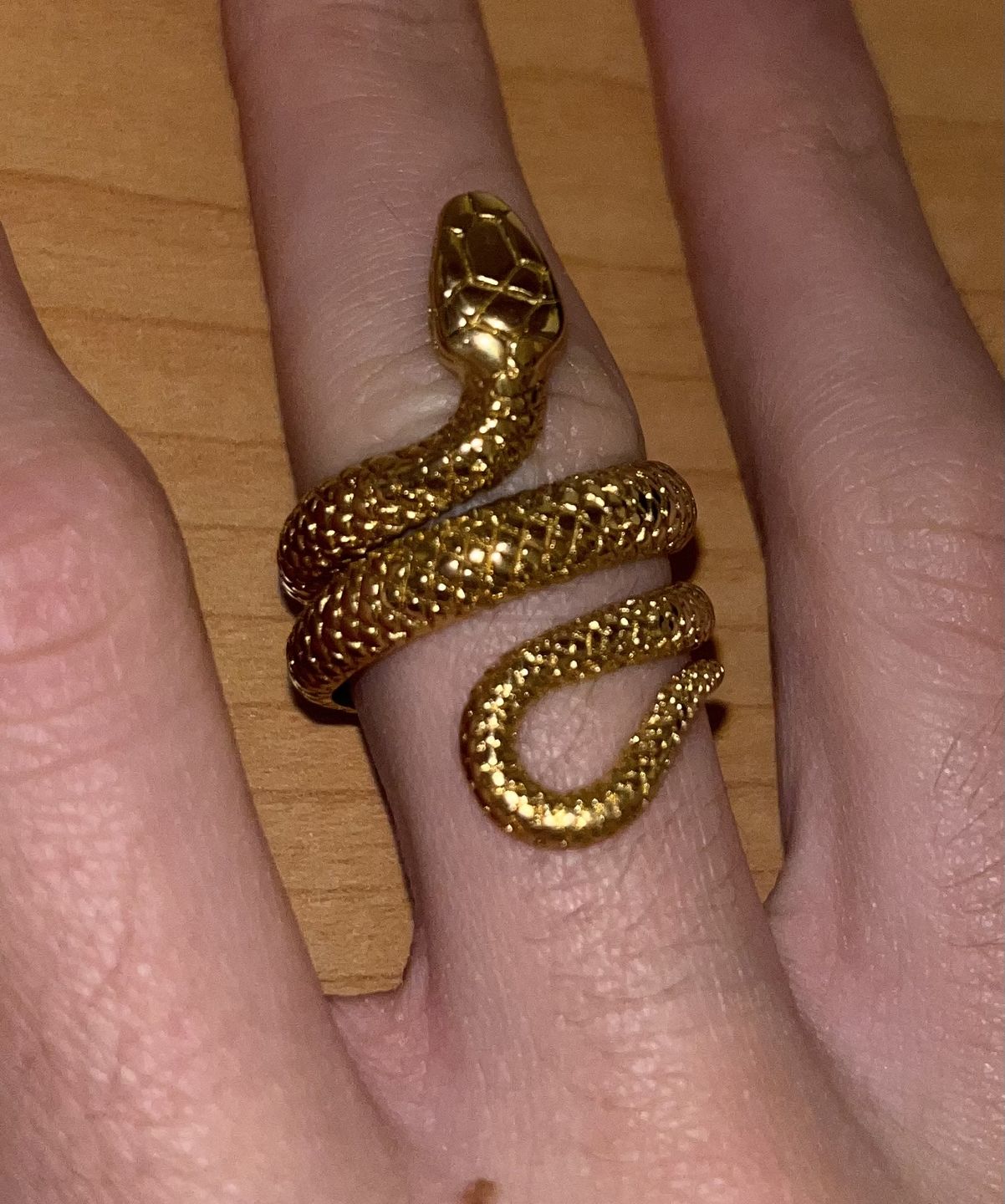 Customer photo review of SERPENT GOLD.