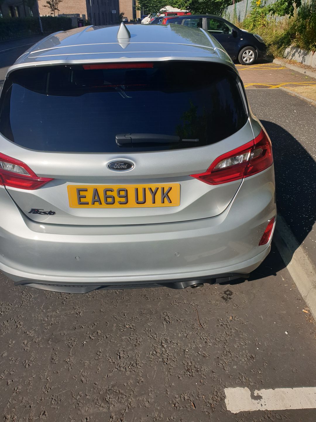 Customer photo review of Proform New 'Shark Fin' Aerial - Mk8 Ford Fiesta / Mk2 Puma