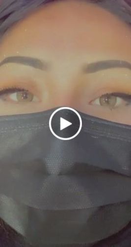Customer video review of Crystal Brown Contact Lenses(12 months wear)