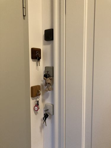 Customer photo review of Magnetischer Schlüsselhalter HAMO