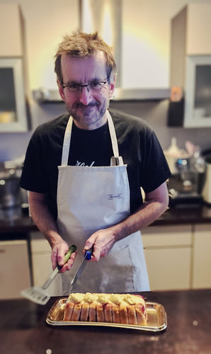 Customer photo review of Tablier de cuisine made in France HEYJUTE®