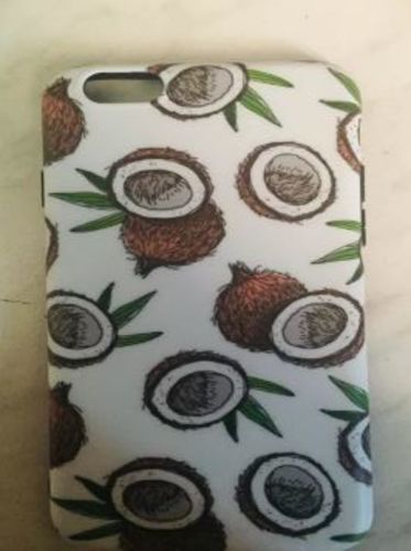 Customer photo review of Avocado & Coconut iPhone Case