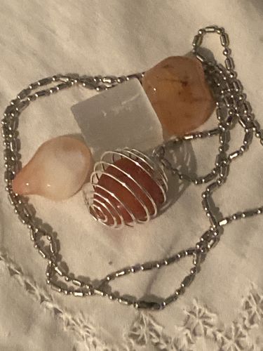 Customer photo review of 3 Piece Carnelian Set