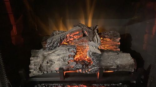 Customer photo review of Napoleon Woodland 24'' Electric Fireplace Log Insert