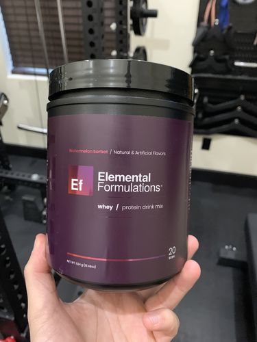 Customer photo review of Prime Whey (Whey Protein Isolate)