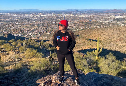 Customer photo review of FJB USA Hoodie