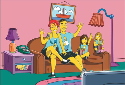 Customer photo review of RETRATO EM ARQUIVO DIGITAL FAMILIA AMARELA