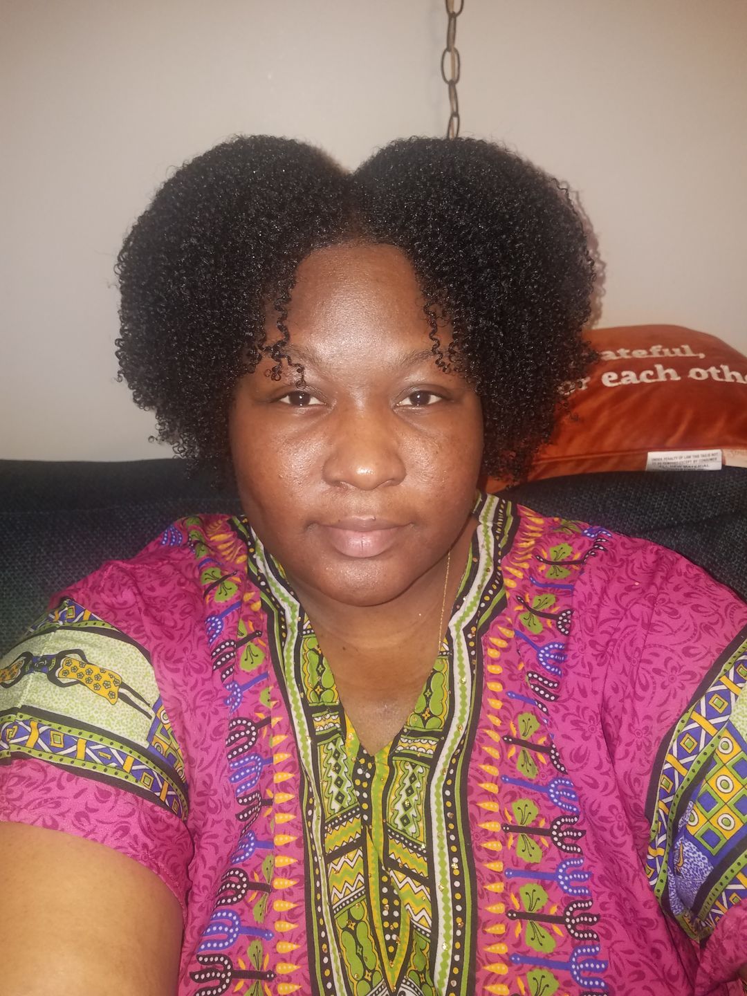 Customer photo review of Glide & Sleek, Ayurvedic Fenugreek Hair Grease