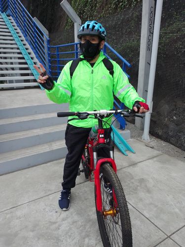 Customer photo review of Training Mask Pro | Filtro KN95