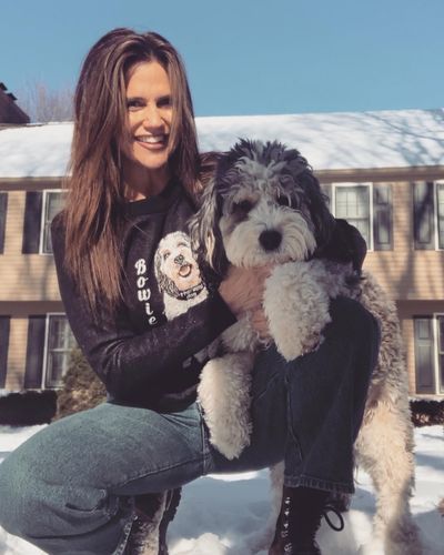 Customer photo review of Full-Body Pet Custom Sweater