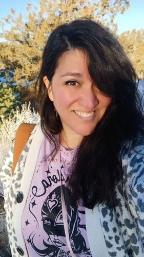 Customer photo review of Unisex Lilac Luchadora Tee