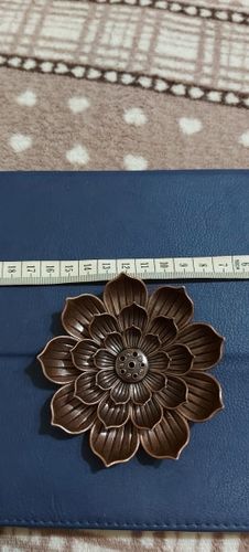 Customer photo review of Lotus Incense Stick Burner