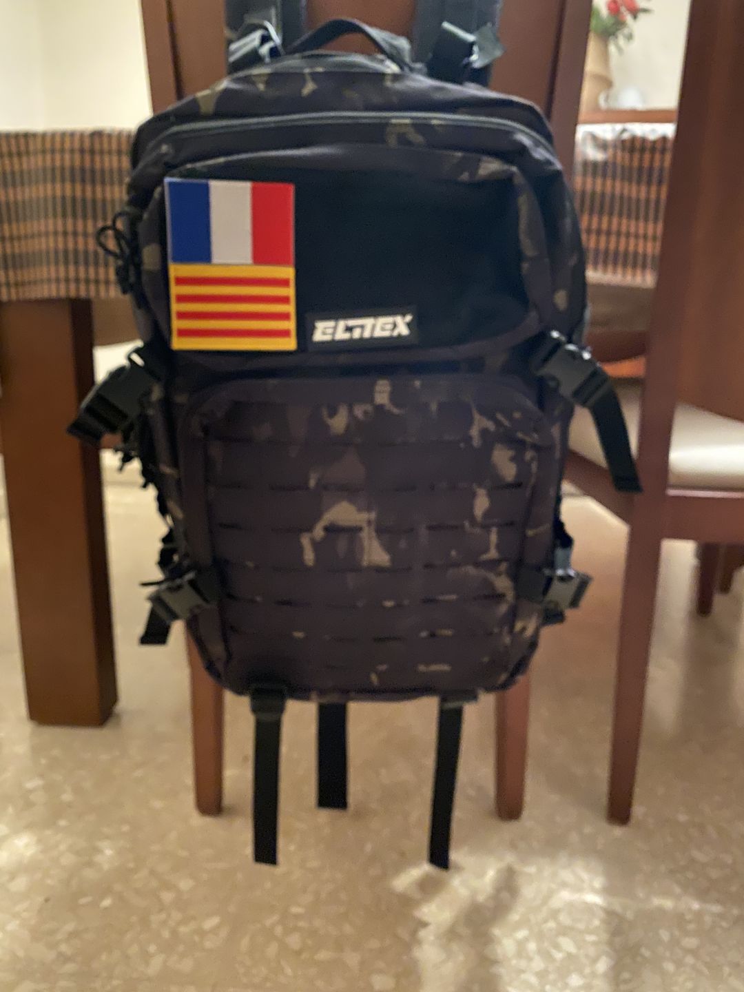 Customer photo review of Parche Bandera Cataluña