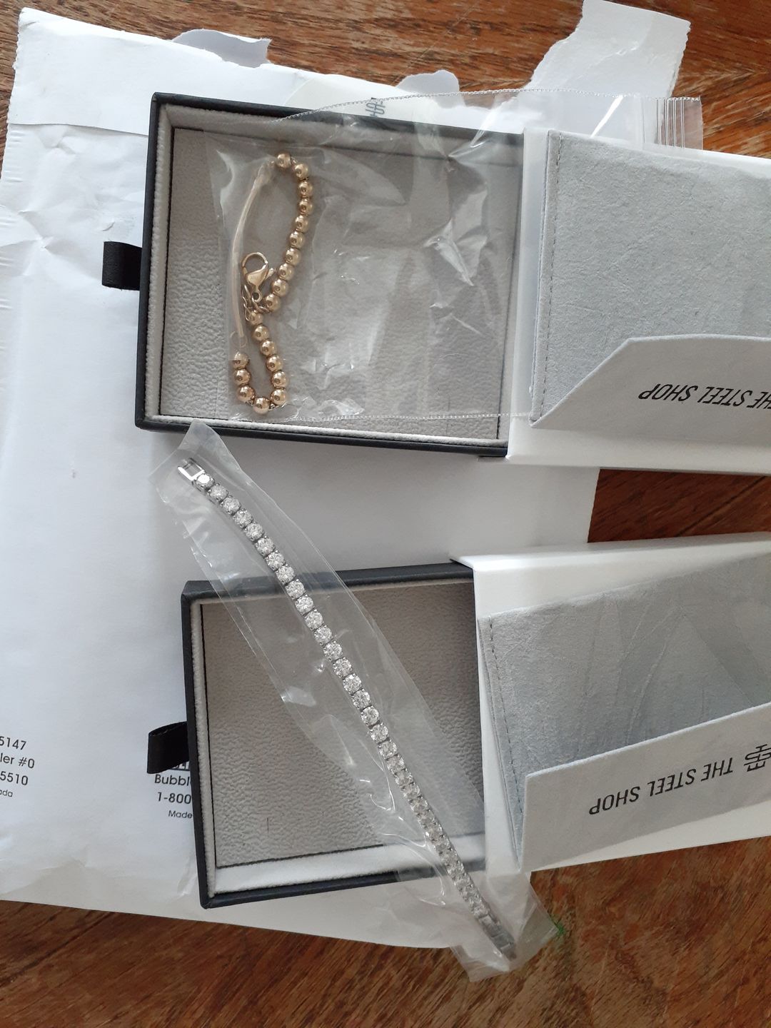 Customer photo review of 4mm Tennis Bracelet