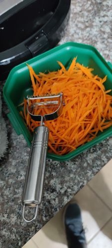 Customer photo review of Pelador de Frutas y Verduras Multifunción de Acero Inoxidable