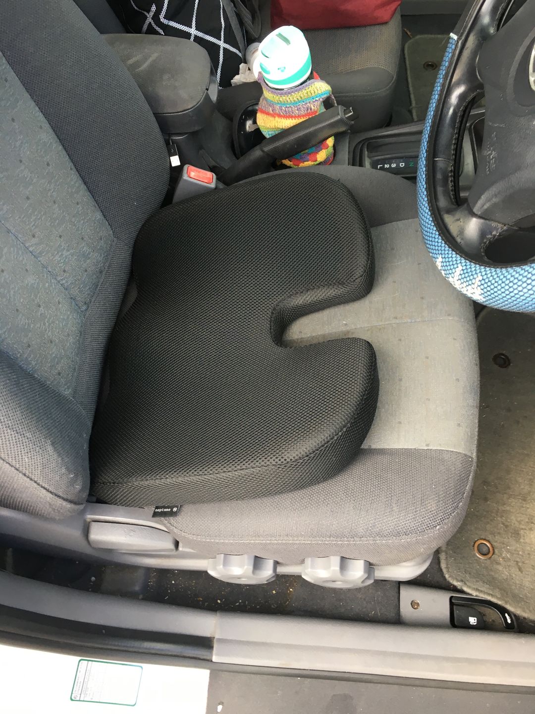 Customer photo review of Memory Foam Seat Cushion