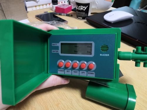 Customer photo review of Automatic Micro Home Drip Irrigation Watering Kits Water Sprinkler with Smart Controller