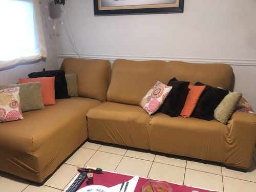 Customer photo review of Sofa Covers (Elastic)