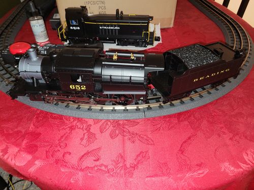Customer photo review of Lionel 2131440 Reading LEGACY 4-6-0 Camelback #652, O Gauge