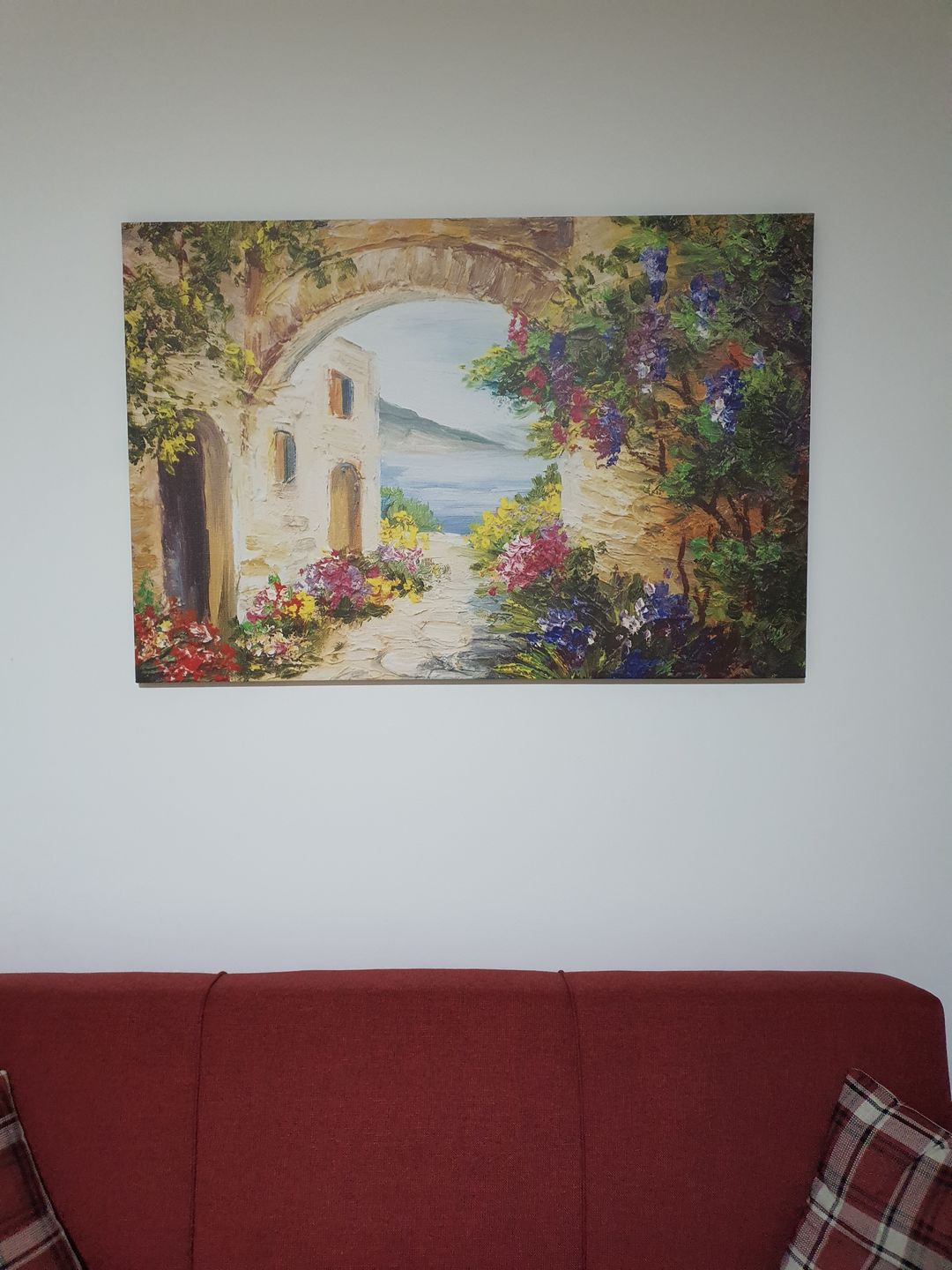 Customer photo review of Magic Sea Gardens - Décoration murale moderne