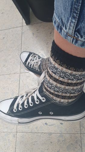 Customer photo review of גרבי צמר - סוג 3