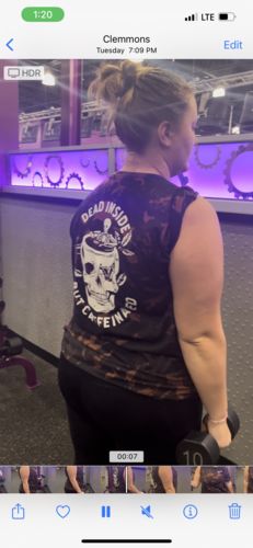 Customer photo review of Dead Inside Tee